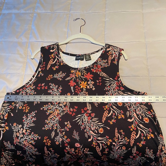 Rachel Zoe Black Floral Sleeveless Dress - Picture 4 of 5